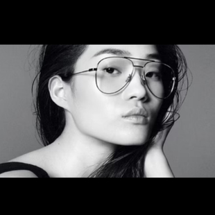 SL195T 钛金属防过敏眼镜 经典复古款蛤蟆镜装饰镜 配光镜 近视镜