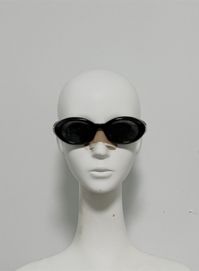 SMUB09F 意产板材花料太阳镜 超大框 椭圆框墨镜 26年新款 亚洲版