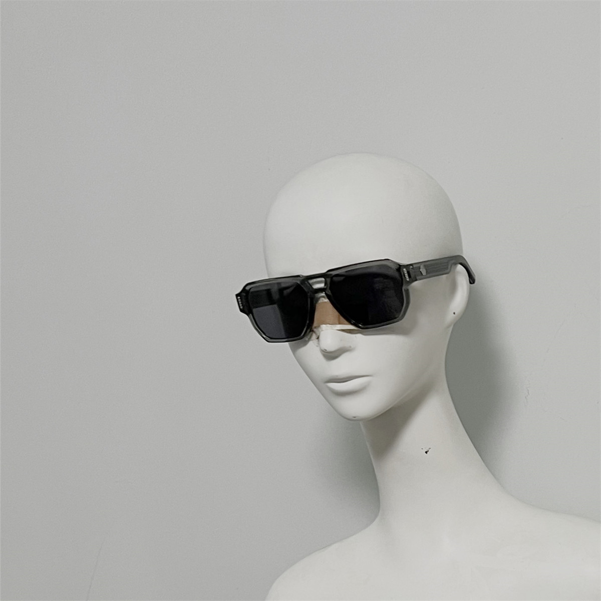 奢品PP39 意产进口定制灰透板材太阳镜 超超大方框墨镜 26年新款,ZIPPO/瑞士军刀/眼镜,太阳眼镜,淘宝优惠券,粉丝福利购,淘宝优惠卷