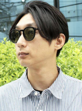 TF1021 意产进口定制花料撞色板材太阳镜 圆框偏光墨镜 25年订单