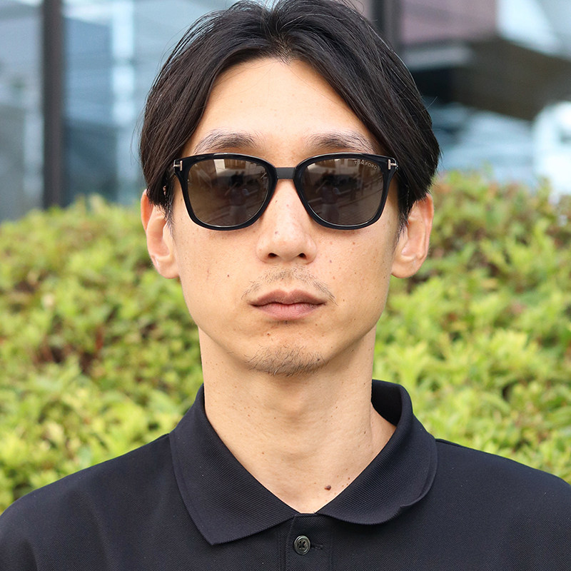 TF1213 意产板材太阳镜 复古金属中梁款修脸墨镜 25年款提前管网