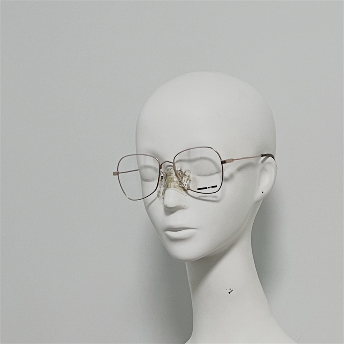 MQ0289 英伦鬼才设计师 金属款眼镜 光学镜近视镜 大框装饰镜 INS