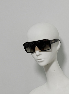 SRC125 意产进口定制板材太阳镜 超大方框修脸墨镜 26年新款 INS