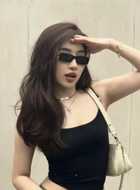 B和B 0096 女式意产进口定制板材太阳镜 方框款墨镜 偏重 INS热款