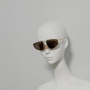 猫眼太阳镜 金属款 超大框修脸墨镜 25年新款 样品 B和V 样板 1466