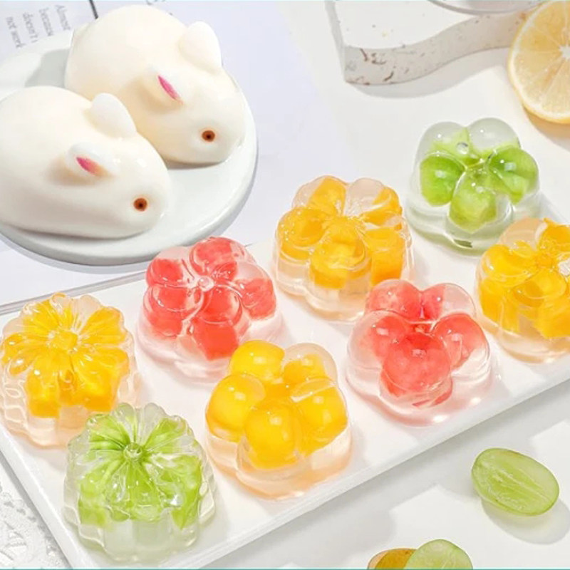 白凉粉批发家用儿童爱吃透明果冻自制无香精正宗白凉粉商用摆摊