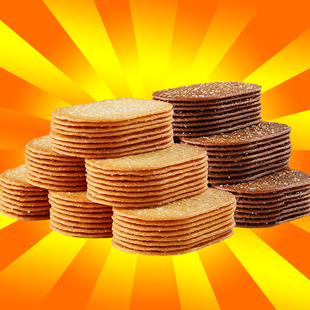 椰奶味薄脆饼干巧克力味早餐办公室解馋休闲追剧小零食品独立包装