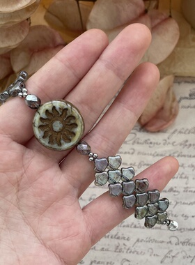 Star Dreams 秋日来信｜毕加索太阳银杏叶手链