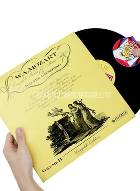 黑胶唱片夹LP取碟夹唱片清洁保护垫 1 2 4片装不留指纹留声机碟片