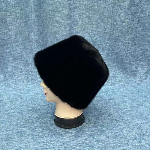 21年新款冬季保暖水貂毛帽子