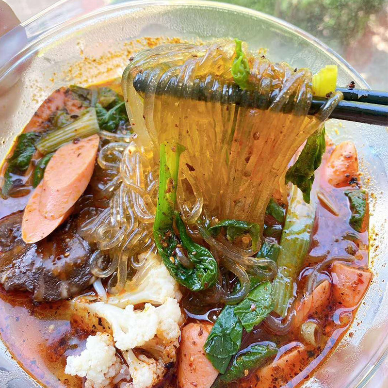 正宗木子米线酸辣粉5包 陕西西安特产美食小吃真空包装夜宵砂锅