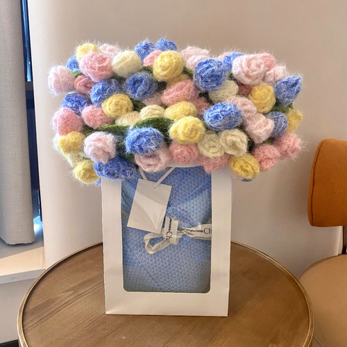 成品花束毯子披肩送女生生日节日