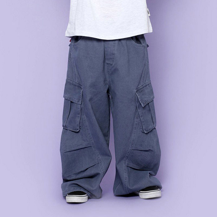 儿童宽松时尚工装裤 Jenny韩国代购童装26春款中大男女童长裤902