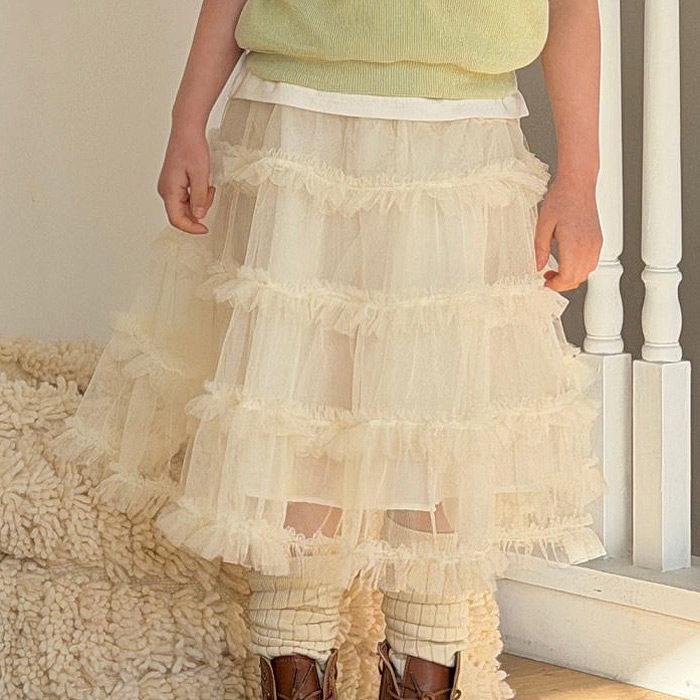 甜美公主网纱短裙 BELLO韩国代购童装26春款儿童女童半身裙1501,童装/婴儿装/亲子装,半身裙,淘宝优惠券,粉丝福利购,淘宝优惠卷