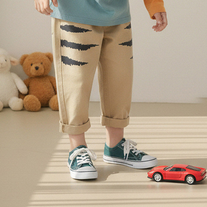 OrangeMom百搭老虎哈伦裤 韩国南大门童装代购26春款儿童男童613,童装/婴儿装/亲子装,裤子,淘宝优惠券,粉丝福利购,淘宝优惠卷