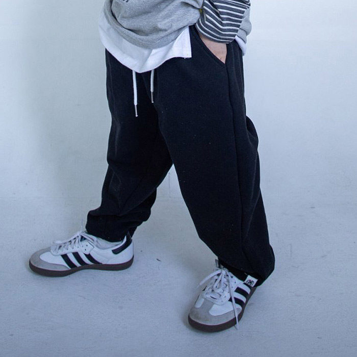 儿童时尚休闲萝卜裤 AME韩国代购进口童装26春款中大男童长裤508