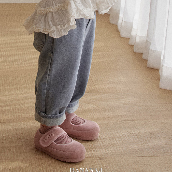 儿童小童加绒休闲哈伦牛仔裤 韩国南大门童装2025冬款女童长裤384