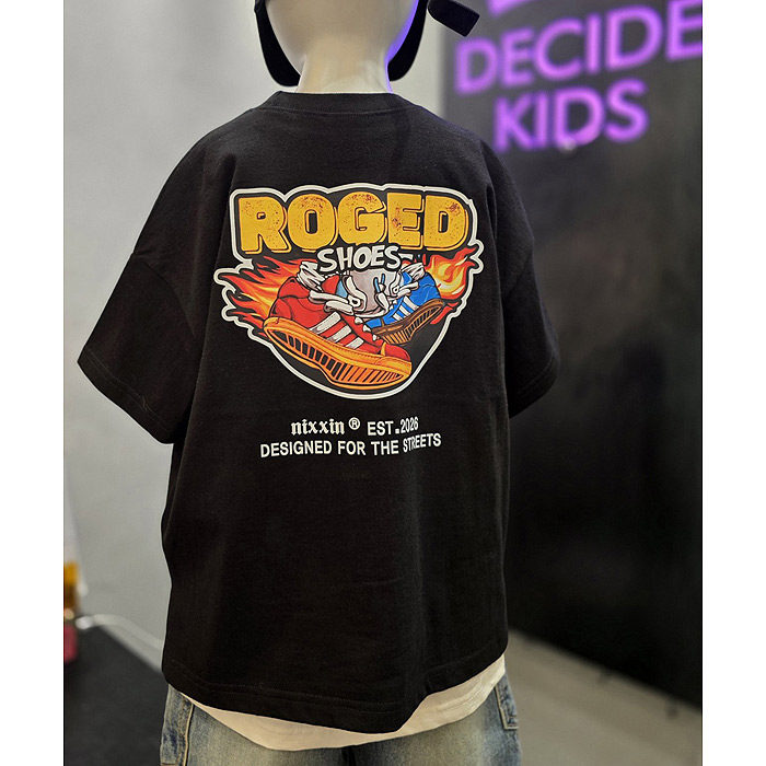 儿童休闲宽松短袖T恤 Decide韩国代购进口童装26春款中大男童921