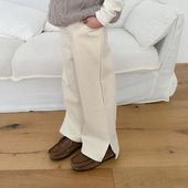 洋气纯色阔腿裤 儿童男女童331 26春款 Digreen韩国南大门童装 代购