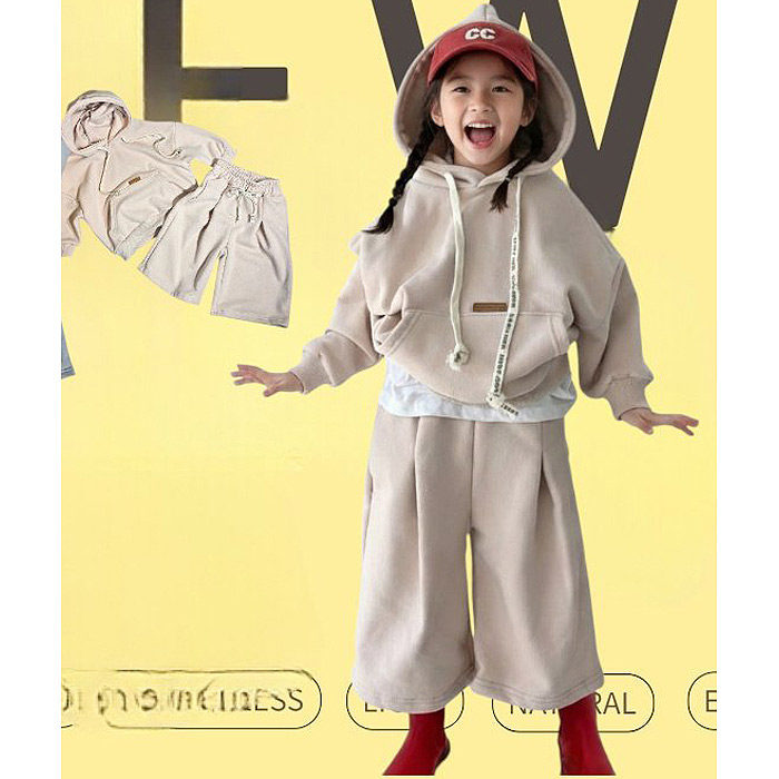 MARO洋气连帽卫衣休闲裤套装 韩国代购童装26春款中大男女童372
