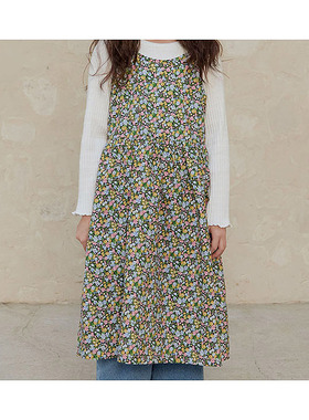 儿童碎花吊带裙连衣裙 NAVI韩国南大门童装26春款中大女童裙子003