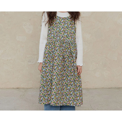 儿童碎花吊带裙连衣裙 NAVI韩国南大门童装26春款中大女童裙子003