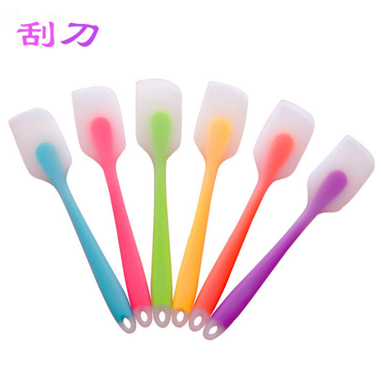 硅胶刮刀 蛋糕搅拌器 slime史莱姆棉花泥鼻涕虫水晶泥搅拌工具