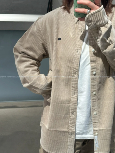 carha*卡哈～特！原厂！高品质复古全棉重磅灯芯绒衬衫男女款