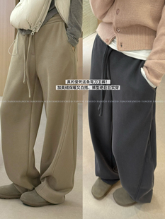 卫裤 梦中情裤 弯刀裤 保暖加厚奥绒休闲遛狗神裤 女 一条过冬