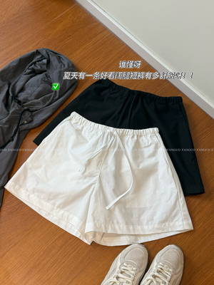 韩国ou*ce  墙推这条！全棉挺括高级感Ａ字休闲显瘦休闲短裤包邮