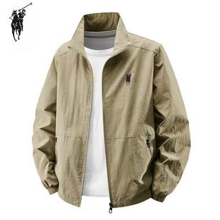 保罗男式夹克外套秋冬加厚防风防水户外三防冲锋衣大码休闲外套