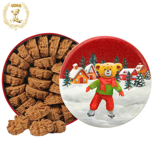 香港珍妮曲奇咖啡小花640g