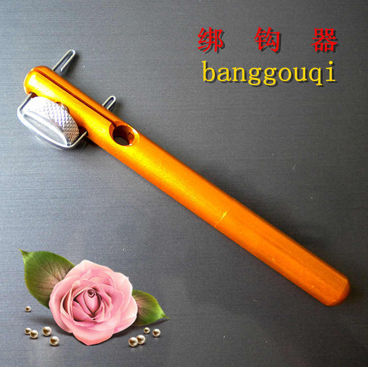 金属多功能手动绑钩器 铜绑钩器 子线打结器 能绑小钩不伤线