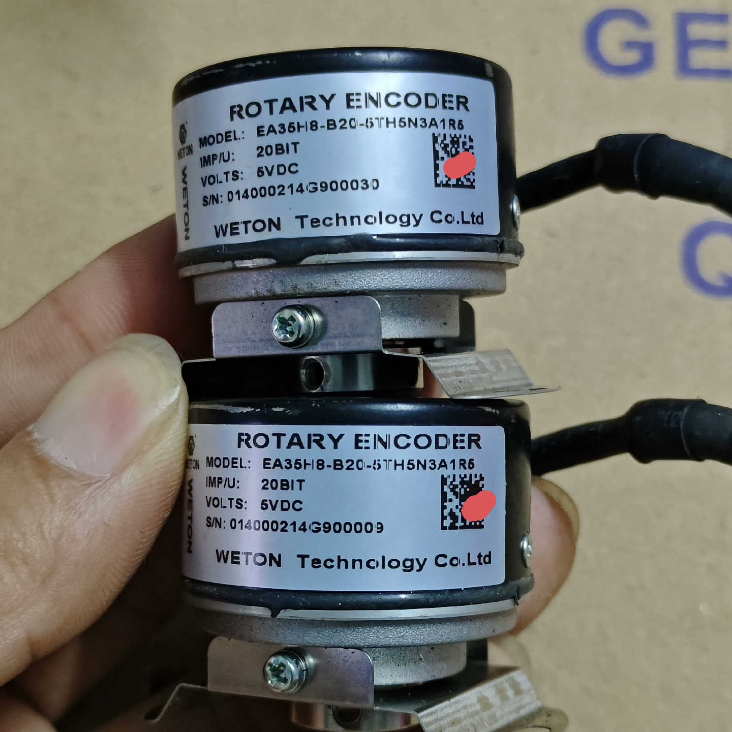 【议价】汇川编码器EA35H8-B20-5TH5N3A1R5成色可以适用