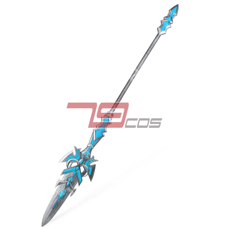 79cos唐三蓝银霸王枪cosplay精品动漫游戏手工不开刃定制道具3793