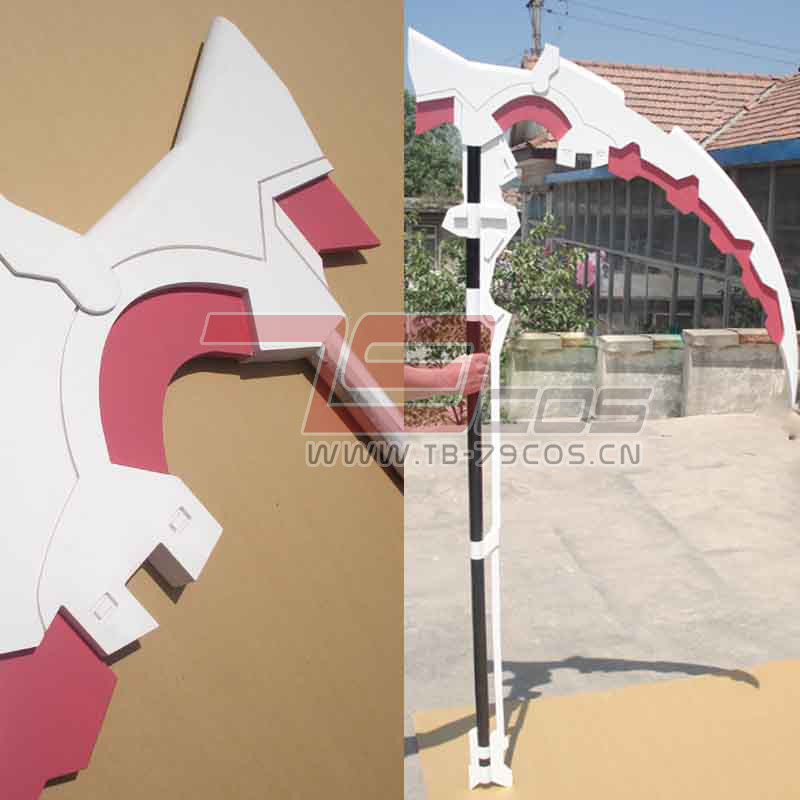 79COS白岩射手白岩手杖精品动漫游戏装备手工cosplay道具定做0155