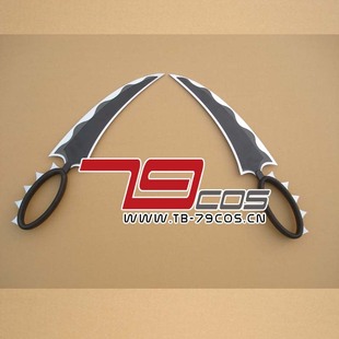 79COS真田十勇士猿飞佐助cosplay精品动漫武器装备道具定做 0146