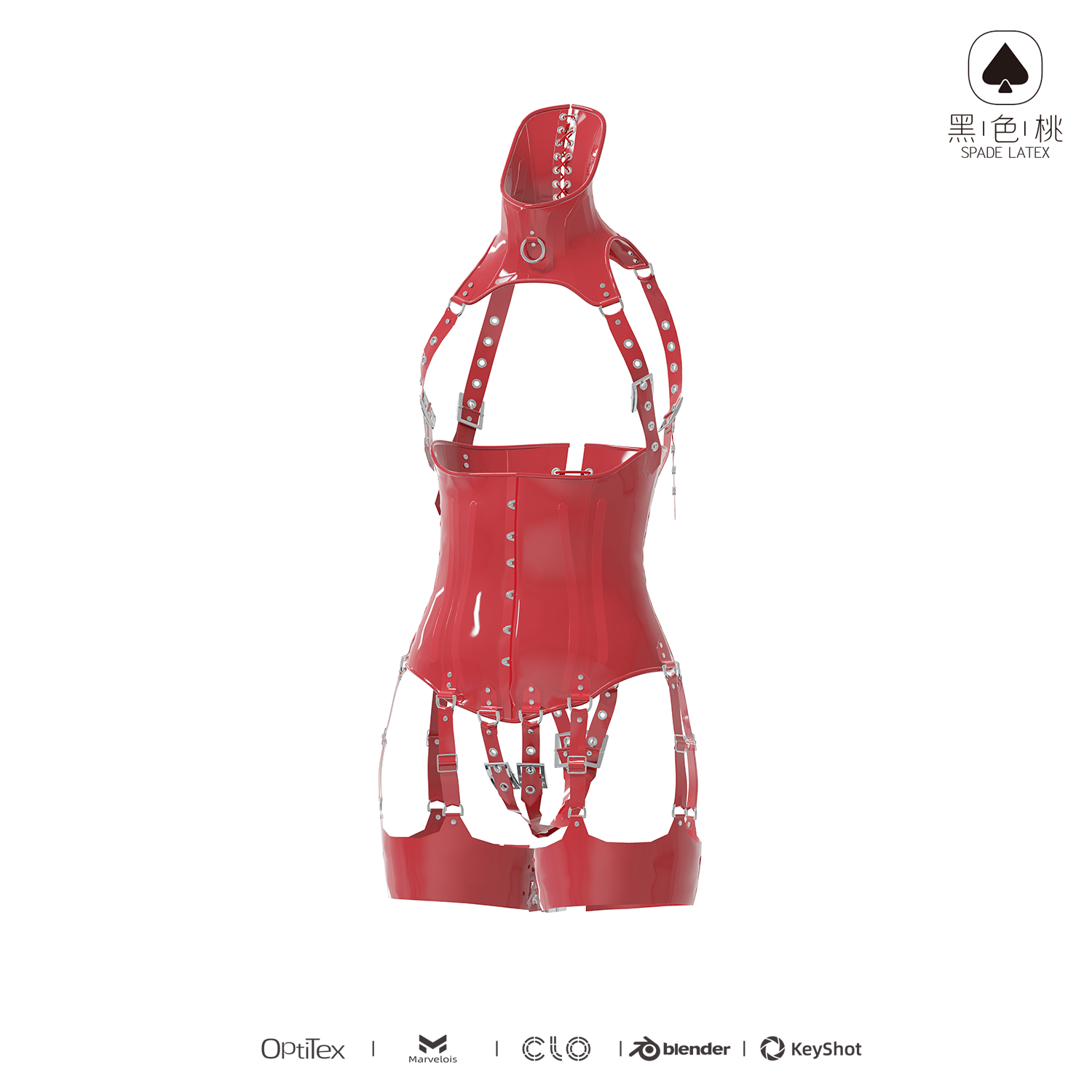 束腰腰封乳胶衣连体衣胶衣定制