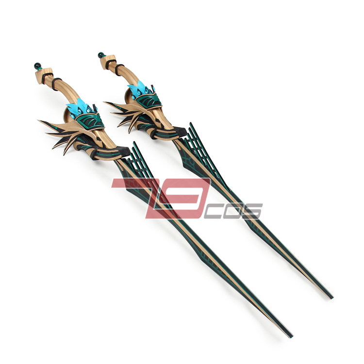 79COS伊苏9苍鹰的最终武器双刀新品推荐人气款cosplay道具4007