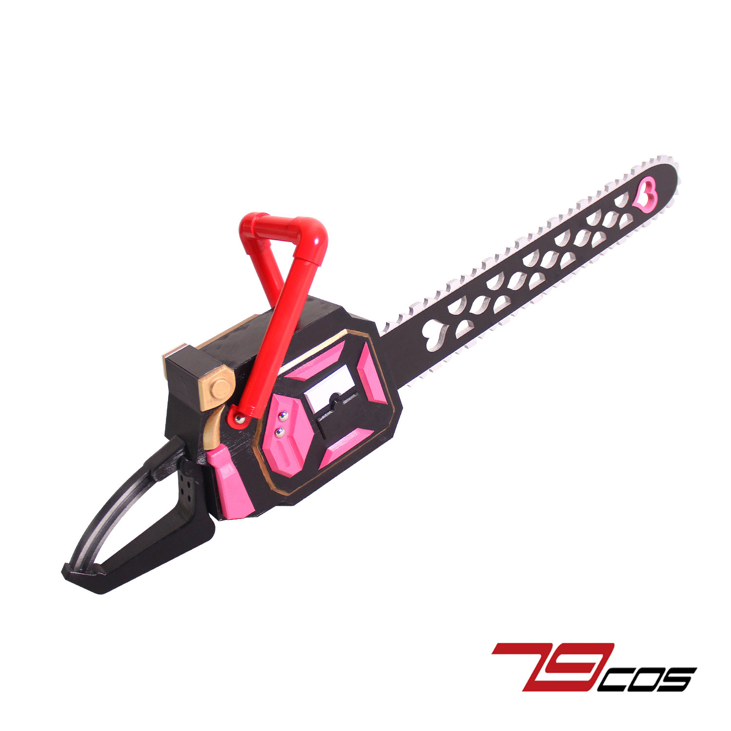 79COS电锯甜心Lollipop Chainsaw朱丽叶cosplay精品道具定做 0180