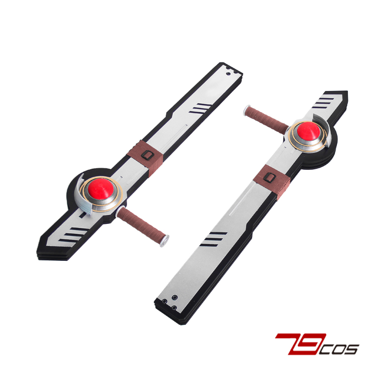 79COS英雄传说罗伊德班宁斯T型棍80cm精品动漫COSPLAY道具定做