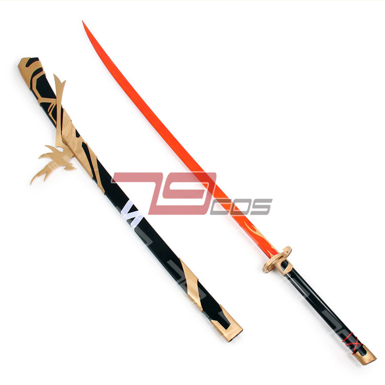 79cos阴阳师赤影妖刀姬大太刀180cm精品动漫cosplay道具定做3581