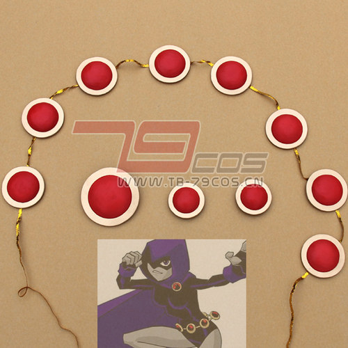 79COS推荐Teen Titans少年悍将Reven cosplay人气款道具定做0283