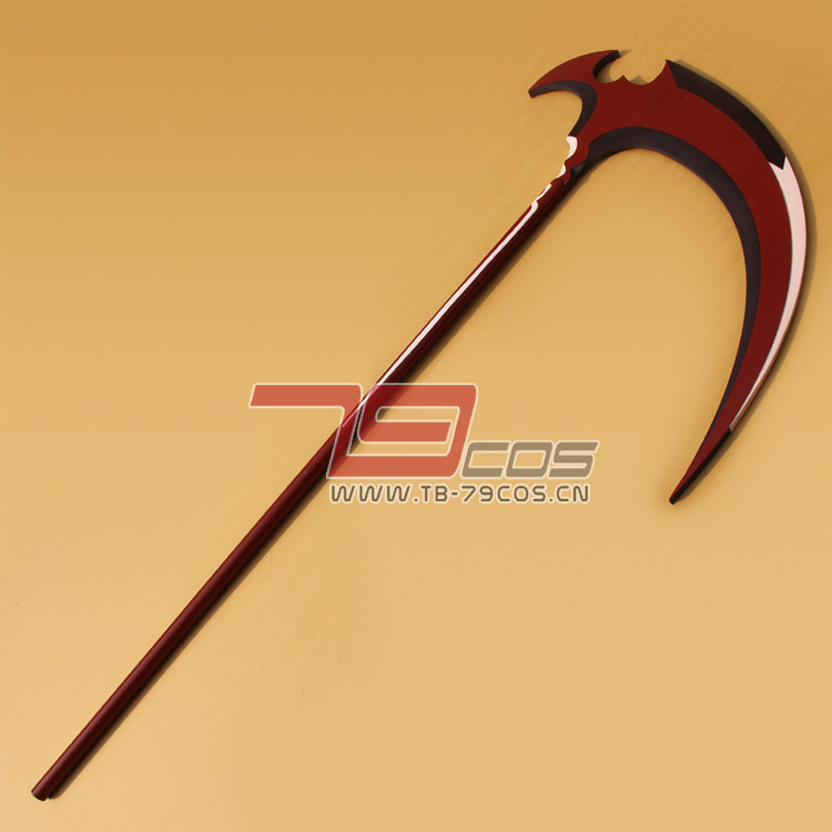 79cos人气款潘多拉之心染血黑兔艾莉丝镰刀cosplay精品道具定做