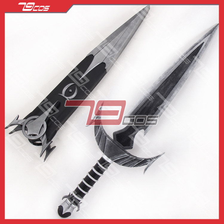 79COS上古卷轴5天际梅鲁尼斯达根剑模型COSPLAY精品道具定做1365
