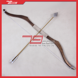 79COS晨曦公主尤娜弓和箭COSPLAY精品游戏动漫手工道具定做0836