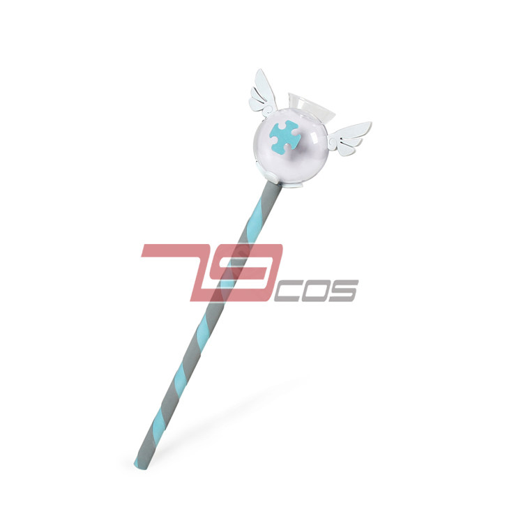 79COS曲奇王国牛奶味曲奇武器手杖精品动漫游戏COSPLAY道具4019