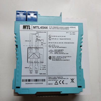 英国MTL4544D模拟量安全栅