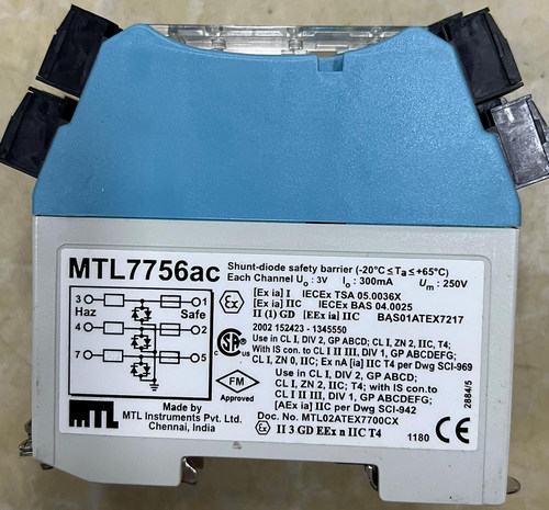 伊顿MTL安全栅英国MTL7756ac