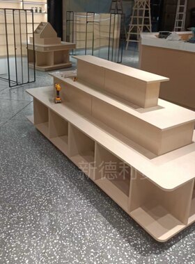 定制中岛柜图书展台收纳柜书柜